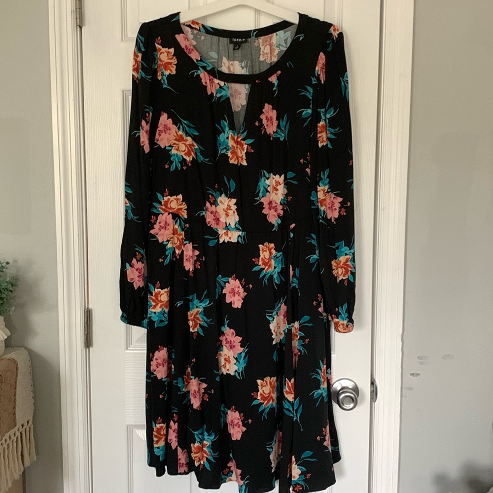 Torrid floral dress